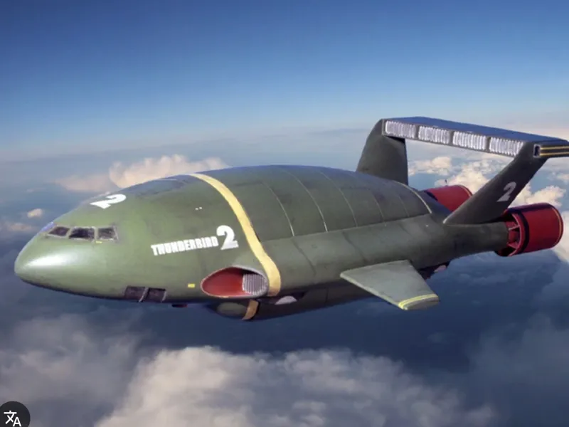 ThunderBird 2 and ThunderBird4 100% , 200% plates