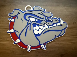 Gonzaga Bulldogs Logo for Oversize Chain Necklace