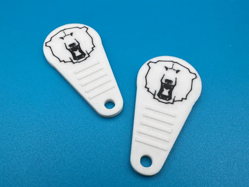 Eisbär Einkaufswagenchip / Shoppingcartchip