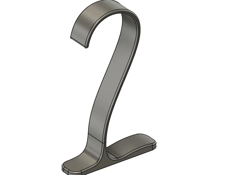 supporto porta cuffie di design