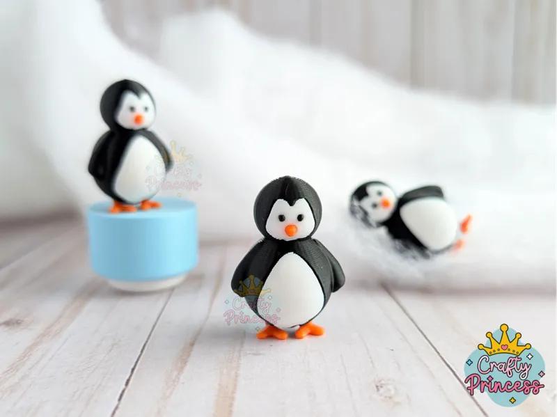Cute Mini Penguin Figure
