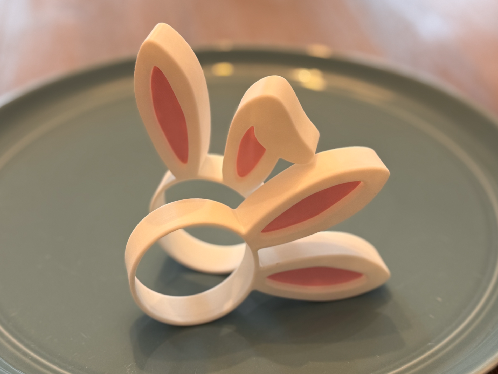 Bunny Ears Napkin Ring