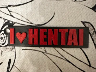 hentai keychain