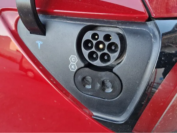 The ultimate CCS dust cover for Tesla Model 3 & Y