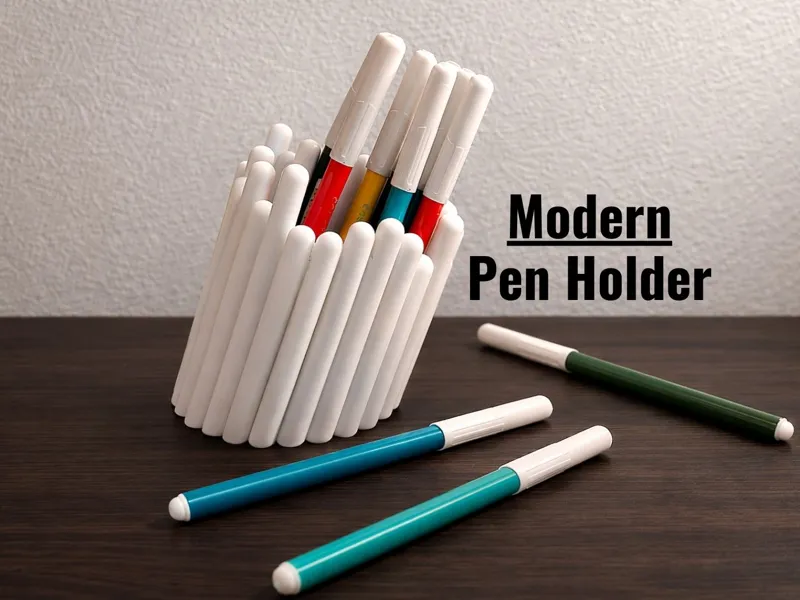 Modern Pen Holder