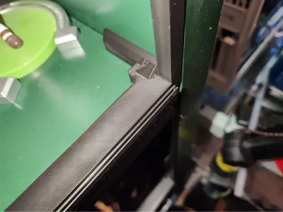 IKEA KALLAX Acrylic Window (Rails)
