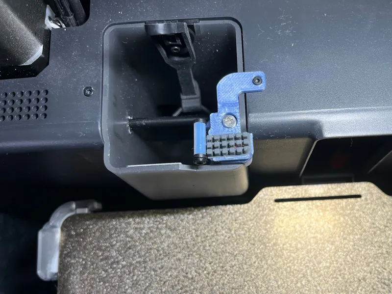 Scrubbler Nozzle Wiper for P1S, P1P. Remix.
