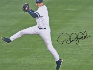 Derek Jeter Jump Throw Framed Lithophane
