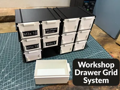 Workshop Drawer Grid System