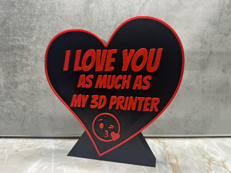 I love you as much sign 