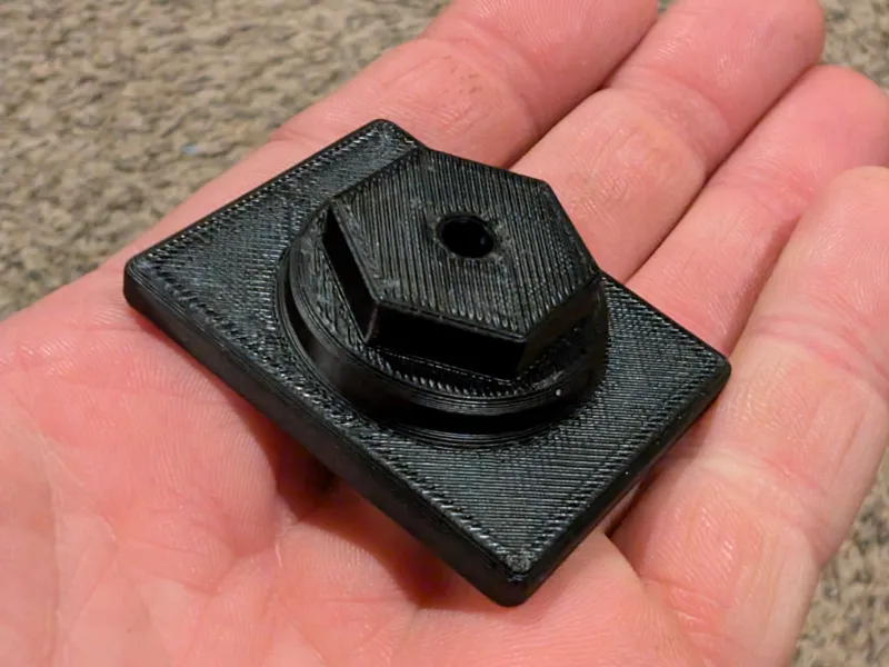 27mm RCMK XCR Spare tire adapter for GoPro Mount