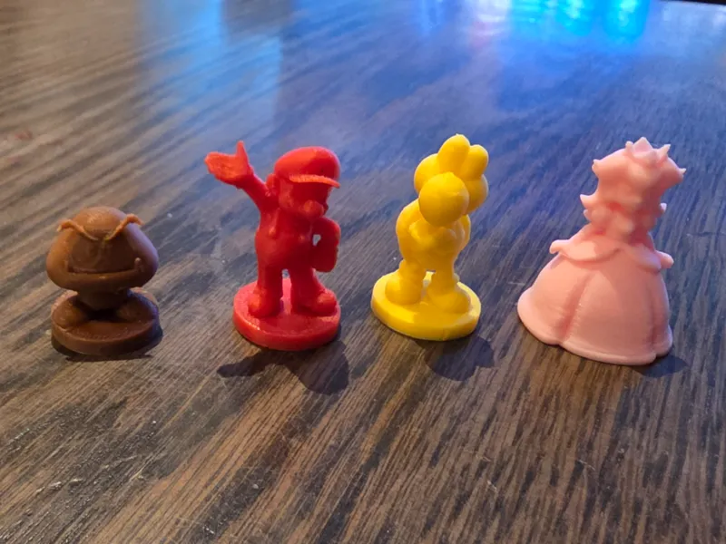 Totally Not Mario Party - Gameboard Decorations