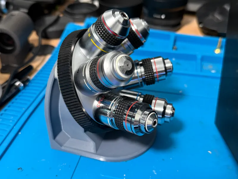Objective Turret Table Holder for Olympus BH2