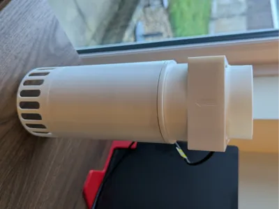 External Carbon Filter with 80mm Duct connection