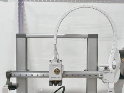 A1 X-axis print head drag chain no disassembly needed does not occupy the 5-way compatible with AMS