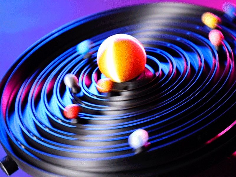 Orbit & Spin – Educational Solar System