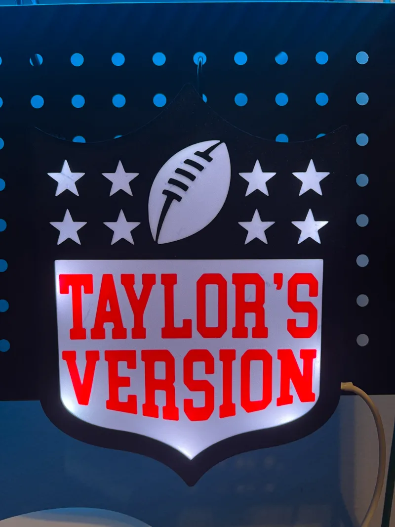 Taylor's Version NFL Chevron Lightbox