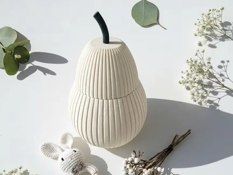 Pear-Shaped Storage Box