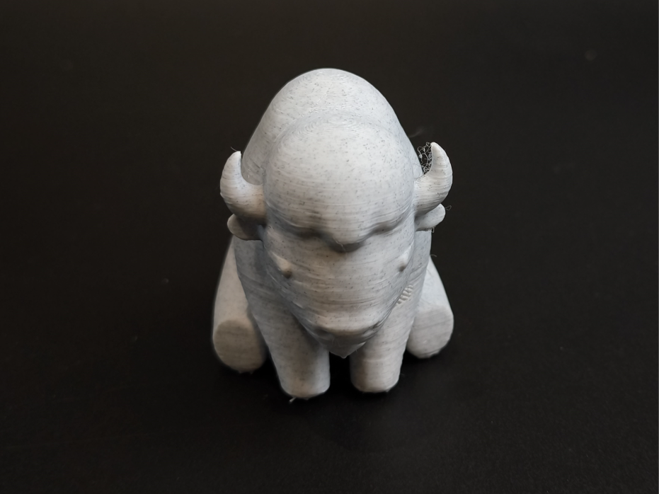 Chibi Bison figurine