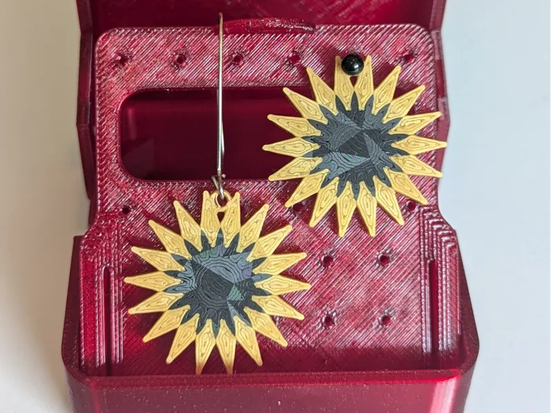 Black Eyed Susan Earrings