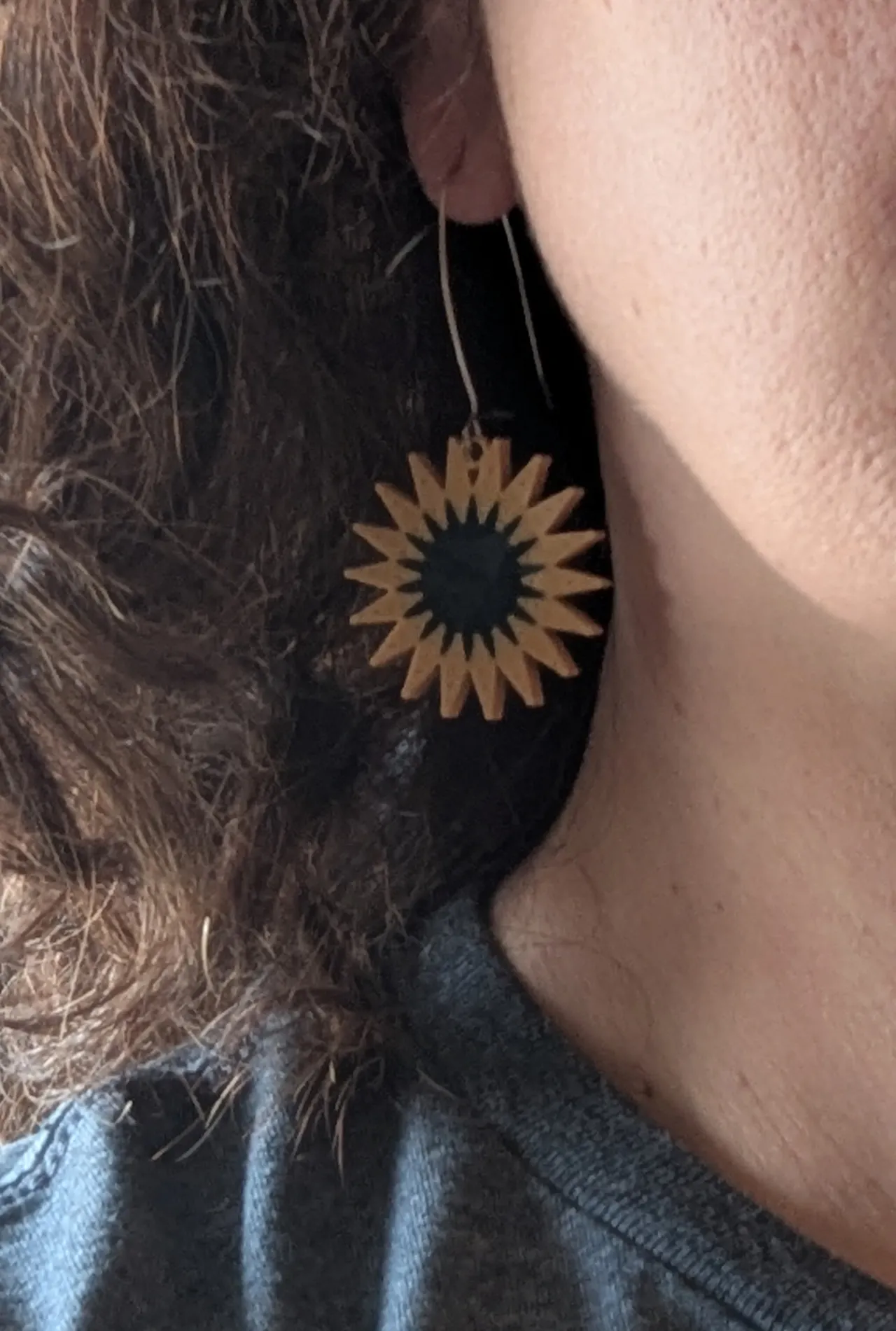 Black Eyed Susan Earrings view 2