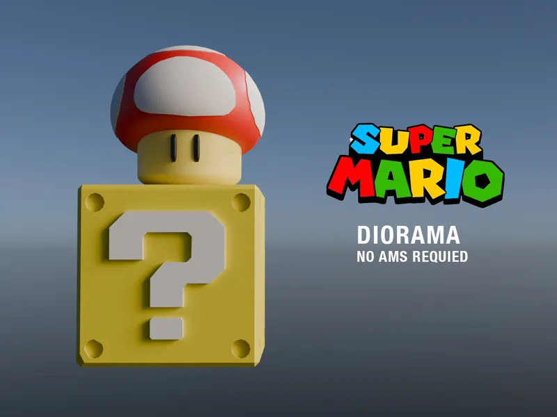 SUPER MARIO DIORAMA
