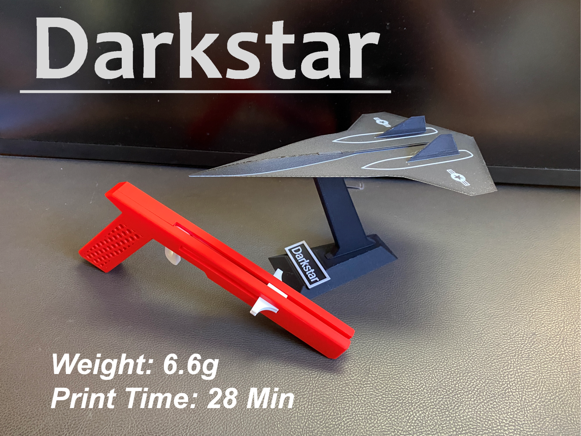 Darkstar - A Semi-Scale Toy Glider