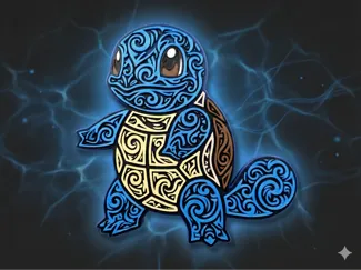 Squirtle Fan Art - Ornamental Water Relief