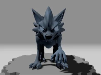 Printmon Wolf