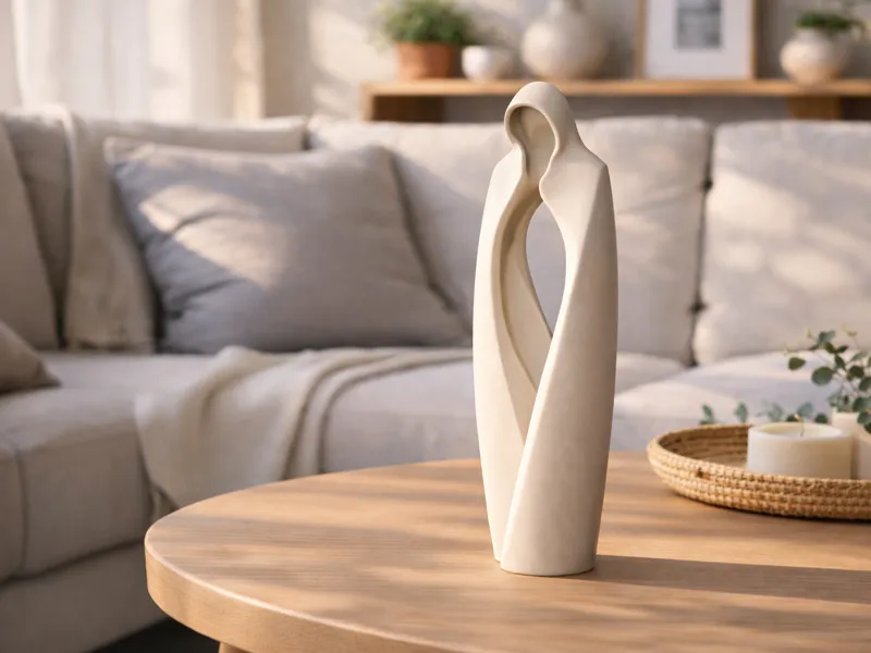 Abstract Hooded Sculpture