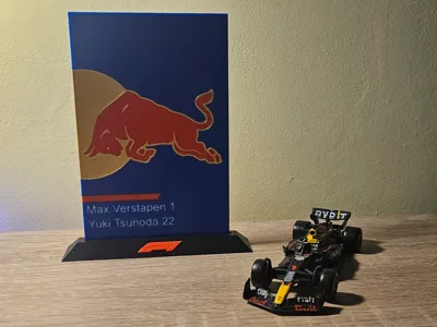 RedBull F1 2025 sign