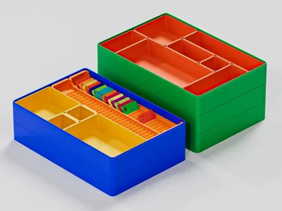 Stackable Modular Storage Box