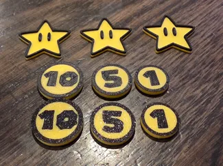 Totally Not Mario Party - Game Coins & Stars