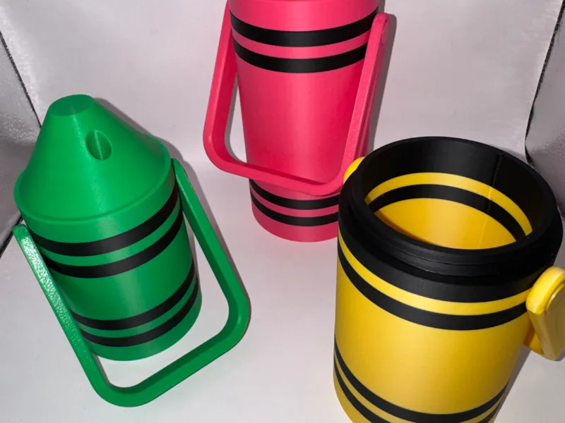 Crayon Can Cooler ( Multiple Sizes Available )