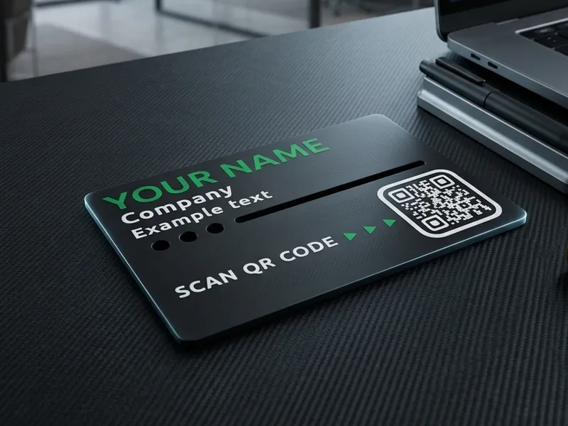 Business Card BC036QR