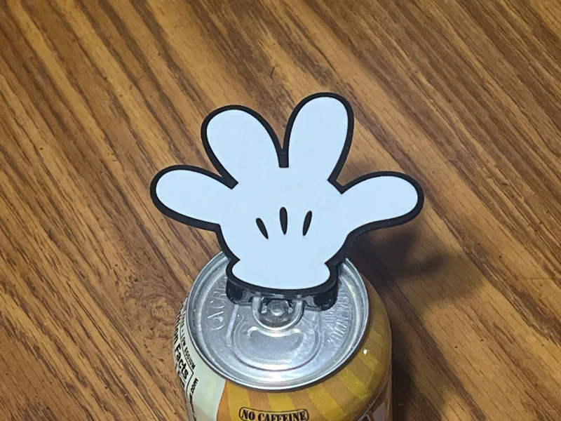 Mickey Mouse Glove Pop Can Tab Opener
