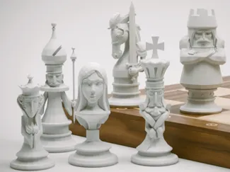 Alice: Madness Returns - Chess Pieces Set