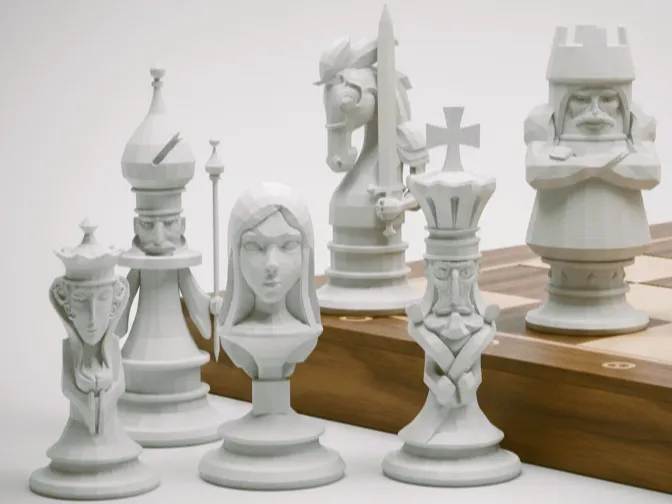 Alice: Madness Returns - Chess Pieces Set