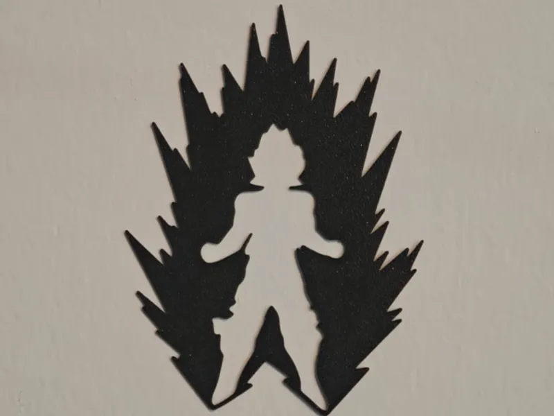 Son Goku-Dragon Ball Z in Super Saiyan Shadow form