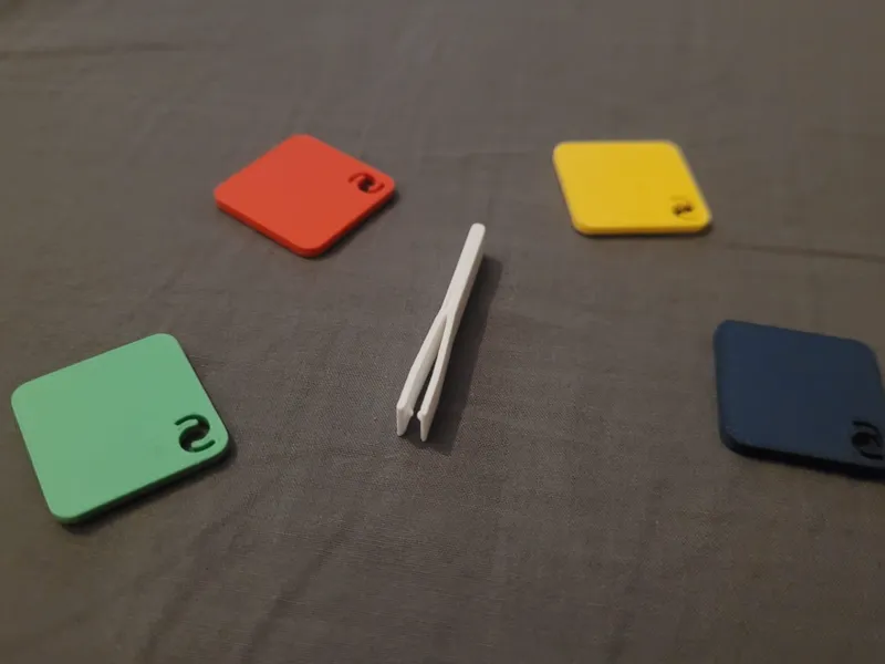 Swatch tweezers