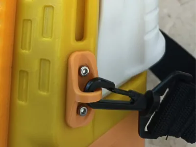 M3 m-lok sling mount / loop with m3 m lok nut