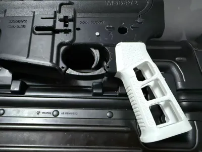 M556 HK416 M4 AR10 AR15 AR57 M110 Skeletonized Grip