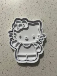 Emporte-pièce et tampon Hello Kitty — photo 1