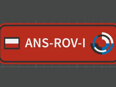 Sign for ROV