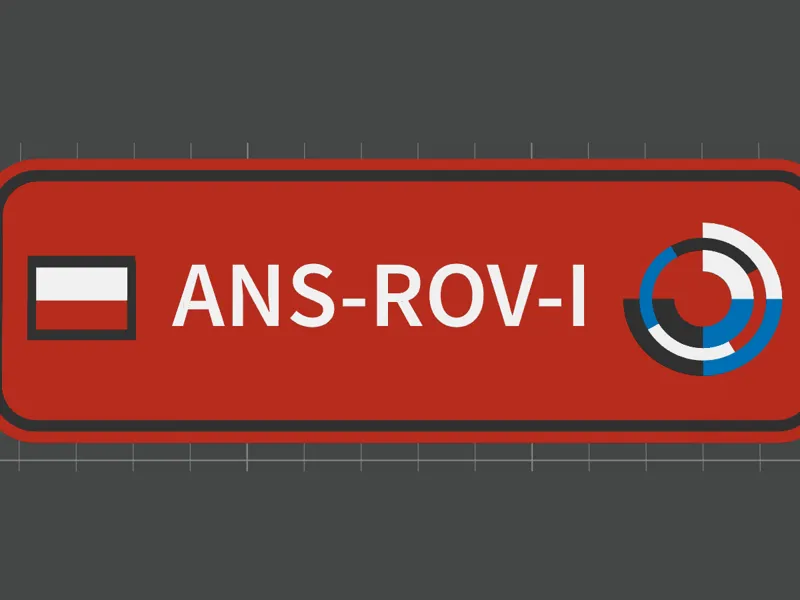 Sign for ROV
