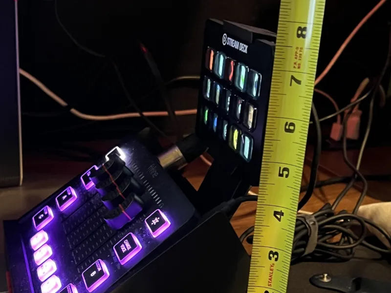 fifine mixer with stream deck combo