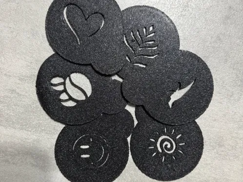 stencil cappuccino