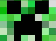 minecraft creeper keychain