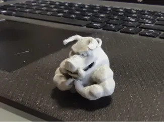 Boar Muscled Keychain