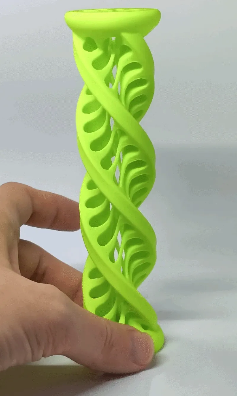 Impossible Passthrough Triple Helix Fidget view 4